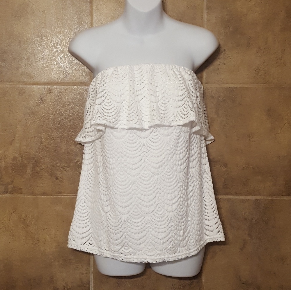JULY 4th SALE Lilly Pulitzer Wiley Tube Top size Large NWOT